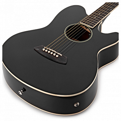 Шестиструнная электроакустическая гитара Ibanez TCY10E-BK Black High Gloss